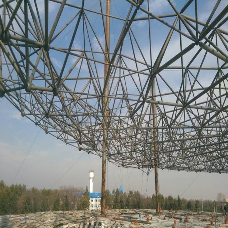 郑州球形网架钢结构施工方案